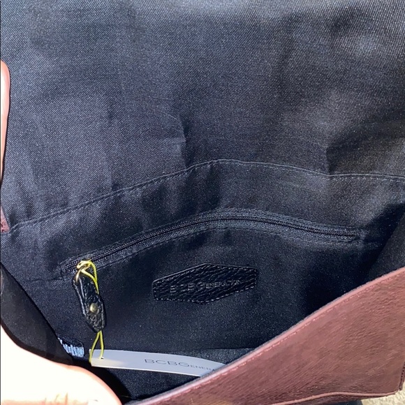 “Dark Raspberry” BCBG clutch - Picture 4 of 4